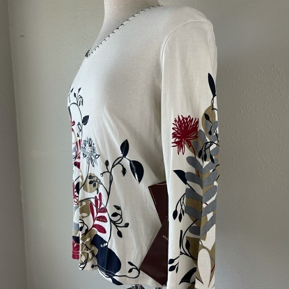 NWT Multiples Women’s Top Size Medium - Picture 3 of 6